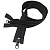 Молния спиральная тип 7 двухзамковая 80 см разъемная цвет черный 322